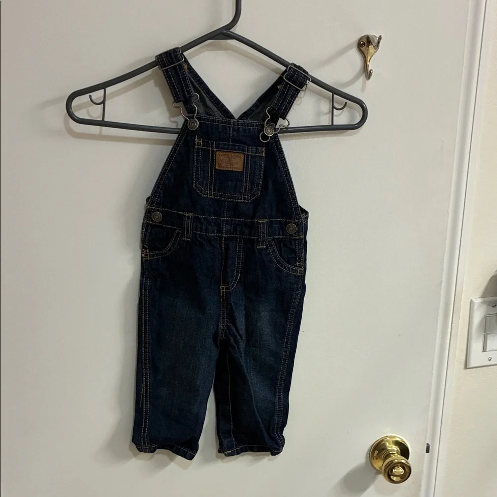 Carter's Dark Blue Kids Overalls in Sz 4 months